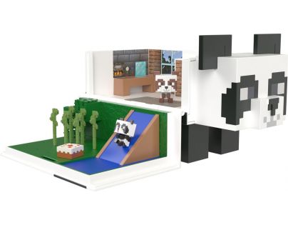 Mattel Minecraft mini Mob head Panda herní dům