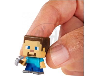 Mattel Minecraft minifigurka 3ks - Cow, Steve a Spider