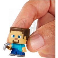 Mattel Minecraft minifigurka 3ks - Cow, Steve a Spider 2