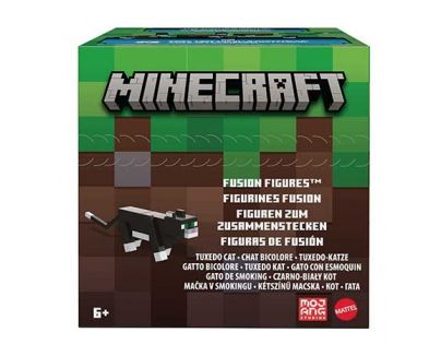 Mattel Minecraft velká figurka Tuxedo Cat