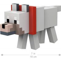 Mattel Minecraft velká figurka Wolf 4