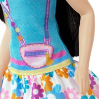 Mattel Moje první Barbie panenka Černovláska s liškou 34 cm 5