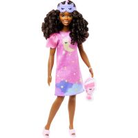 Mattel Moje první Barbie panenka Den a noc růžová 34 cm 3