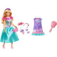 Mattel Moje první Barbie Panenka den a noc fialová 34 cm