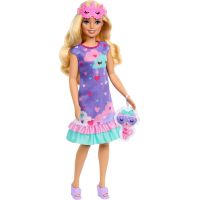 Mattel Moje první Barbie Panenka den a noc fialová 34 cm 4