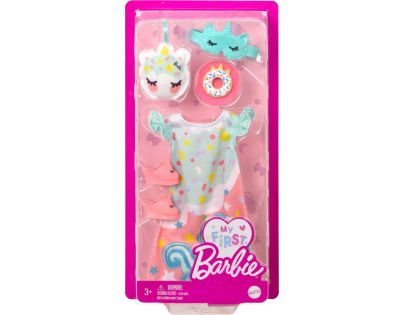 Mattel Moje první Barbie set oblečků 34 cm donut