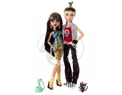 MATTEL N2854 - MONSTER HIGH dárkový set Duece Gorgon a Cleo De Nile