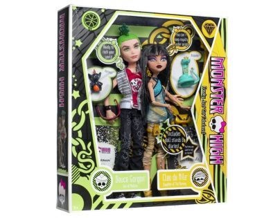 MATTEL N2854 - MONSTER HIGH dárkový set Duece Gorgon a Cleo De Nile