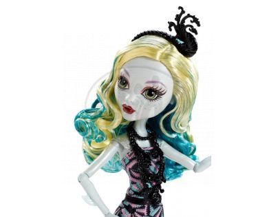 Monster High BDF22 Howlywood Příšerka - Lagoona Blue