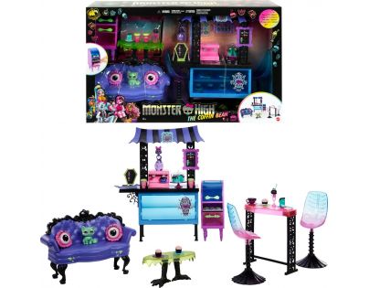 Mattel Monster High kavárna u náhrobku - Poškozený obal