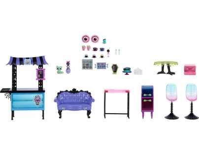 Mattel Monster High kavárna u náhrobku - Poškozený obal