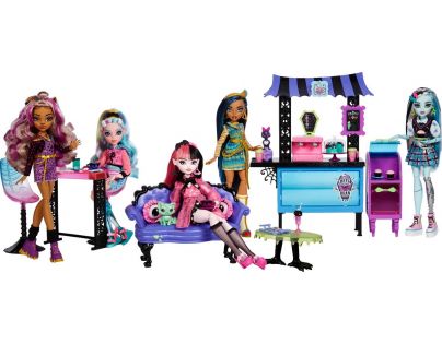 Mattel Monster High kavárna u náhrobku - Poškozený obal