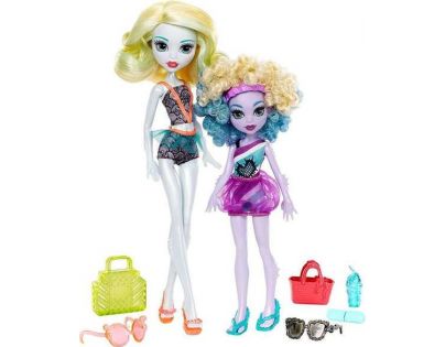 Mattel Monster High sourozenci monsterky 2 ks Lagoona Blue