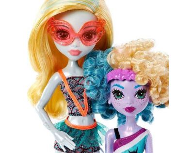 Mattel Monster High sourozenci monsterky 2 ks Lagoona Blue