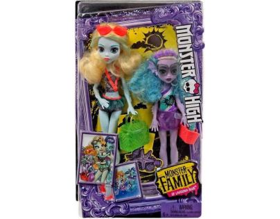 Mattel Monster High sourozenci monsterky 2 ks Lagoona Blue