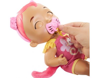 Mattel My Garden Baby koťátko se zvuky růžové 30 cm