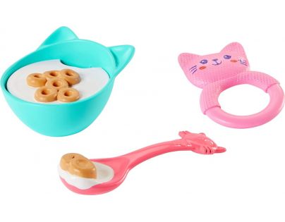 Mattel My Garden Baby koťátko se zvuky růžové 30 cm