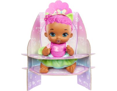 Mattel My Garden Baby Panenka růžovozelené koťátko 30 cm - Poškozený obal