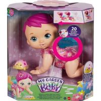 Mattel My Garden Baby™ lezoucí motýlek se zvuky růžový 30 cm 4