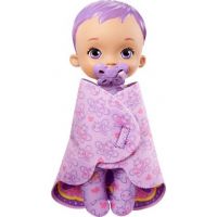 Mattel My Garden Baby™ moje první miminko fialový motýlek 23 cm 3