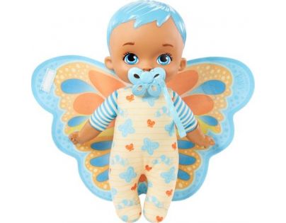 Mattel My Garden Baby™ moje první miminko modrý motýlek 23 cm