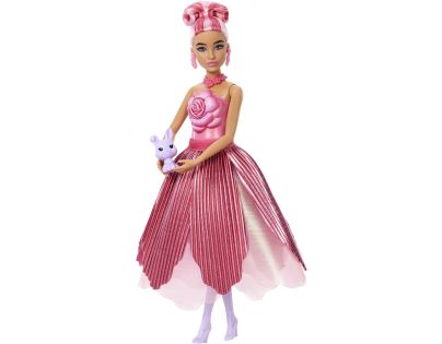 Mattel Panenka Barbie Petal Pop Květinové překvapení - Červená růže