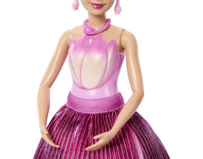Mattel Panenka Barbie Petal Pop Květinové překvapení - Růžový tulipán