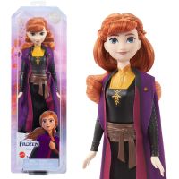 Mattel Panenka Frozen Anna v černo-oranžových šatech 2