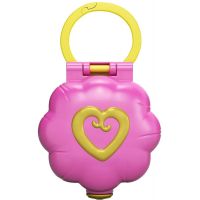 Mattel Polly Pocket panenka do kapsy Růžová kytička GCN08 5