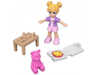 Mattel Polly Pocket panenka do kapsy Zelené srdce GCN07
