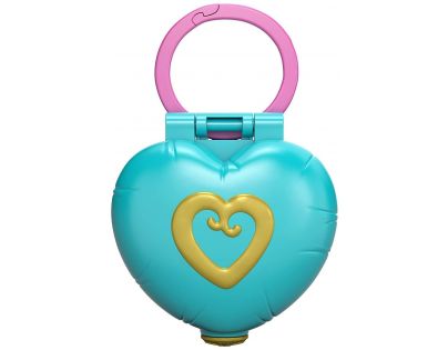 Mattel Polly Pocket panenka do kapsy Zelené srdce GCN07