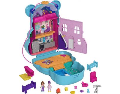 Mattel Polly Pocket pidi pocketková kabelka Teddy Bear Purse