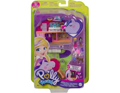 Mattel Polly Pocket pidi svět do kapsy koňská přehlídka