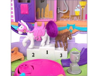 Mattel Polly Pocket pidi svět do kapsy koňská přehlídka