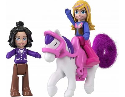 Mattel Polly Pocket pidi svět do kapsy koňská přehlídka