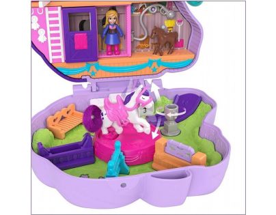 Mattel Polly Pocket pidi svět do kapsy koňská přehlídka