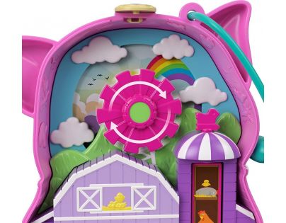 Mattel Polly Pocket pidi svět do kapsy Farma s prasátky