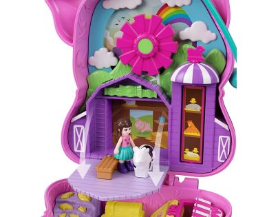 Mattel Polly Pocket pidi svět do kapsy Farma s prasátky