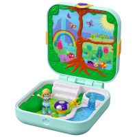 Mattel Polly Pocket Pidi svět v krabičce Flutterrific Forest Mattel Polly Pocket Pidi svět v krabičce Flutterrific Forest