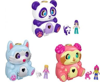 Mattel Polly Pocket pudřenka s překvapením Panda