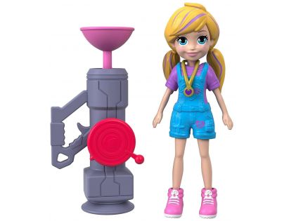 Mattel Polly Pocket sportovní panenka Zip N Blast Polly