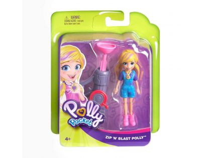 Mattel Polly Pocket sportovní panenka Zip N Blast Polly