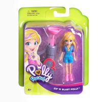 Mattel Polly Pocket sportovní panenka Zip N Blast Polly 2