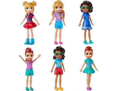 Mattel Polly Pocket stylová panenka Lila šaty 22