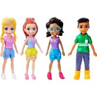 Mattel Polly Pocket stylová panenka modré kraťasy 79 2