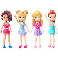 Mattel Polly Pocket stylová panenka zelené šaty 00 2