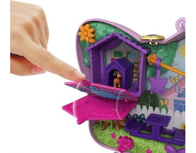 Mattel Polly Pocket svět do kapsy Backyard Butterfly Compact 21