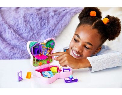 Mattel Polly Pocket svět do kapsy Backyard Butterfly Compact 21