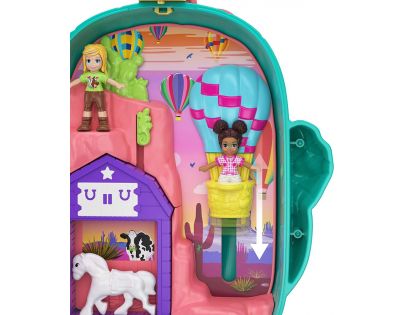 Mattel Polly Pocket svět do kapsy Cactus Cowgirl Ranch 46