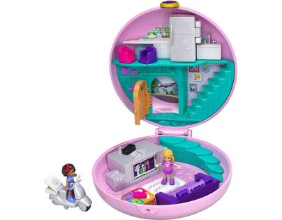 Mattel Polly Pocket svět do kapsy Donut Pajama Party